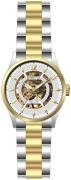Invicta Herreur 27572 Hvid/Gul guldtonet stål Ø44 mm