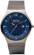 Bering Herreur 14440-007 Solar Blå/Stål Ø40 mm