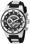 Invicta Herreur 24221 S1 Sort/Stål Ø51 mm