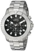 Invicta Herreur 23998 Pro Diver Sort/Stål Ø46 mm