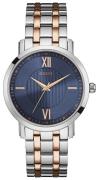Guess Herreur W0716G2 Blå/Rosaguldtonet stål Ø43 mm