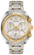 Bulova Herreur 98A157 Bracelet Sølvfarvet/Gul guldtonet stål