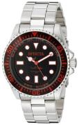 Invicta Herreur 20121 Pro Diver Sort/Stål Ø43 mm