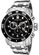 Invicta Herreur 0069 Pro Diver Sort/Stål Ø48 mm
