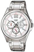 Casio Herreur MTP-1355D-7AVEF Collection Hvid/Stål Ø41.6 mm
