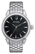 Bulova Herreur 63B147 Accutron Sort/Stål Ø42 mm