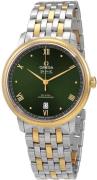 Omega Herreur 424.20.40.20.10.001 De Ville Prestige Grøn/18 karat