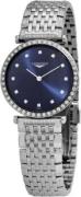 Longines Dameur L4.523.0.97.6 La Grande Classique De Blå/Stål Ø29