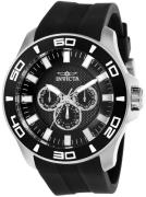 Invicta Herreur 28000 Pro Diver Sort/Gummi Ø50 mm