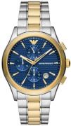 Emporio Armani Herreur AR11579 Paolo Blå/Guldtonet stål Ø42 mm