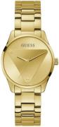 Guess Dameur GW0485L1 Emblem Guld/Gul guldtonet stål Ø36 mm