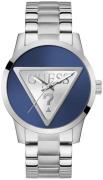 Guess Herreur GW0782G3 Badge Blå/Stål Ø44 mm