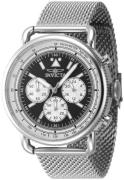 Invicta Herreur 47358 Speedway Sort/Stål Ø44 mm