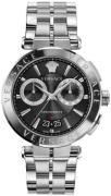 Versace Herreur VE1D02623 Aion Sort/Stål Ø45 mm