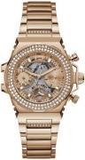 Guess Dameur GW0552L3 Fusion Rosa guldfarvet/Rosaguldtonet stål Ø36