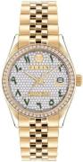 Philipp Plein Dameur PW2BA0223 Street Couture Sølvfarvet/Gul