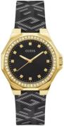 Guess Dameur GW0598L2 Avril Sort/Læder Ø38 mm