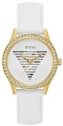 Guess Dameur GW0596L1 Trend Hvid/Læder Ø38 mm