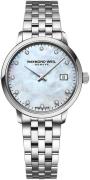 Raymond Weil Dameur 5985-ST-97081 Toccata Hvid/Stål Ø29 mm