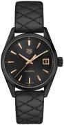TAG Heuer Dameur WBK1310.FC8257 Carrera Lady Sort/Læder Ø36 mm