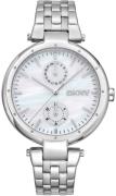 DKNY Dameur DK1L066M0045 Downtown Multi Hvid/Stål Ø38 mm