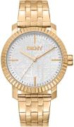 DKNY Dameur DK1L053M0025 Chambers Maxi Sølvfarvet/Guldtonet stål