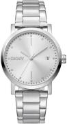 DKNY Dameur DK1L036M0045 Soho Midi Sølvfarvet/Stål Ø34 mm