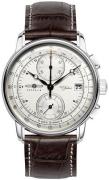 Zeppelin 100 Jahre Herreur 86701 Beige/Læder Ø42 mm
