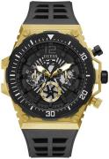Guess Herreur GW0325G1 Classic Sort/Plast Ø48 mm
