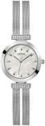 Guess Dameur GW0471L1 Array Hvid/Stål Ø28 mm