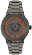 Versace Herreur VE7E00723 Medusa Grå/Stål Ø43 mm