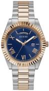 Guess Herreur GW0265G12 Connoisseur Blå/Rosaguldtonet stål Ø43 mm