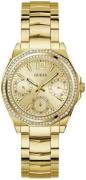 Guess Dameur GW0685L2 Ritzy Guld/Gul guldtonet stål Ø36 mm