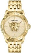 Versace Herreur VESN00722 V Code Guld/Gul guldtonet stål Ø43 mm