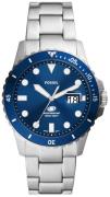Fossil Herreur FS6029 Blue Blå/Guldtonet stål Ø42 mm