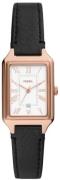 Fossil Dameur ES5310 Raquel Hvid/Læder Ø23 mm