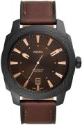 Fossil Herreur FS5972 Machine Brun/Læder Ø49 mm