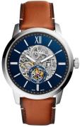Fossil Herreur ME3154 Townsman Blå/Læder Ø48 mm