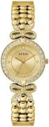 Guess Dameur GW0838L2 Ribbon Guld/Gul guldtonet stål Ø30 mm