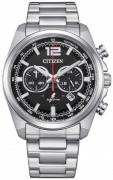 Citizen Herreur CA4640-50E Chrono Sort/Stål Ø41 mm