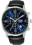 Lorus Herreur RM319HX9 Classic Blå/Læder Ø43 mm