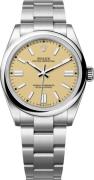 Rolex Herreur 134300-0007 Oyster Perpetual 41 Beige/Stål Ø41 mm
