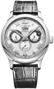 Chopard Herreur 168561-3001 L.U.C Sølvfarvet/Læder Ø43 mm
