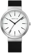 Bering Dameur 10141-404 Classic Hvid/Gummi Ø41 mm