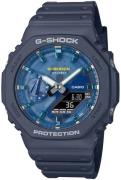 Casio Herreur GA-2100AS-2AER G-Shock Blå/Gummi Ø45.4 mm