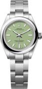 Rolex Dameur 276200-0006 Oyster Perpetual 28 Grøn/Stål Ø28 mm