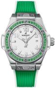 Hublot Dameur 485.SG.2210.RX.1222 Big Bang 33mm Hvid/Gummi Ø33 mm