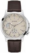 Guess Herreur GW0664G1 Spec Beige/Læder Ø44 mm