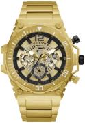 Guess Herreur GW0324G2 Classic Guldfarvet/Gul guldtonet stål Ø48 mm