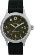 Timex Herreur TW2V65700 Expedition Grøn/Tekstil Ø40 mm